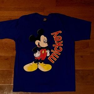 90S MICKEY MOUSE T SHIRT SIZE LARGE